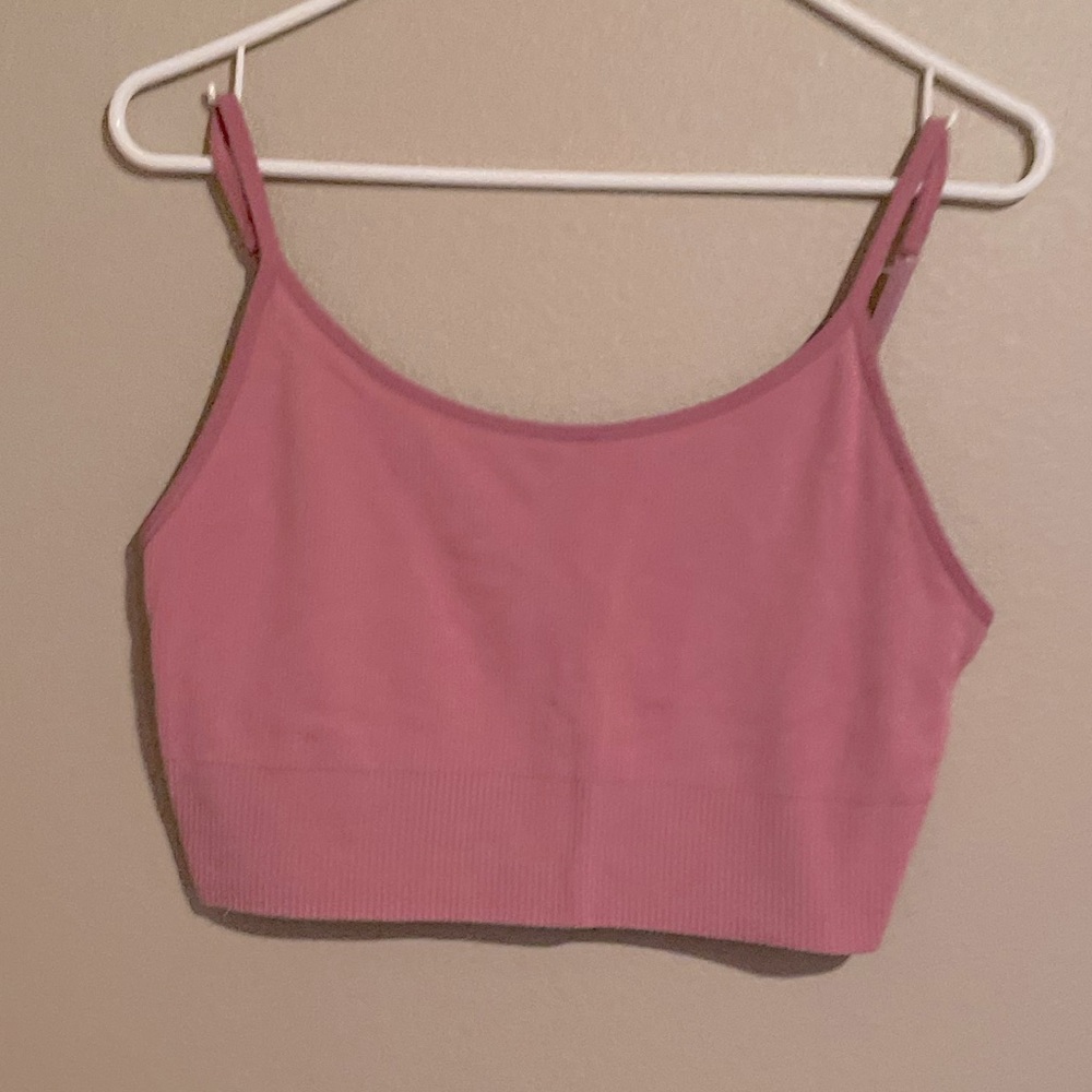 Old Navy Longline Dusty Pink Bralette - XL